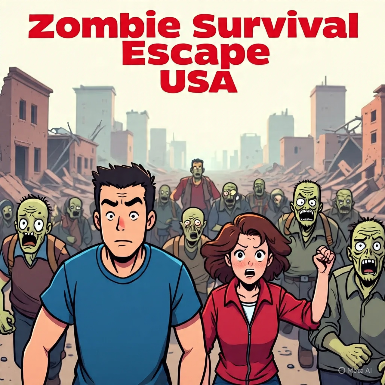 Zombie Survival Escape USA