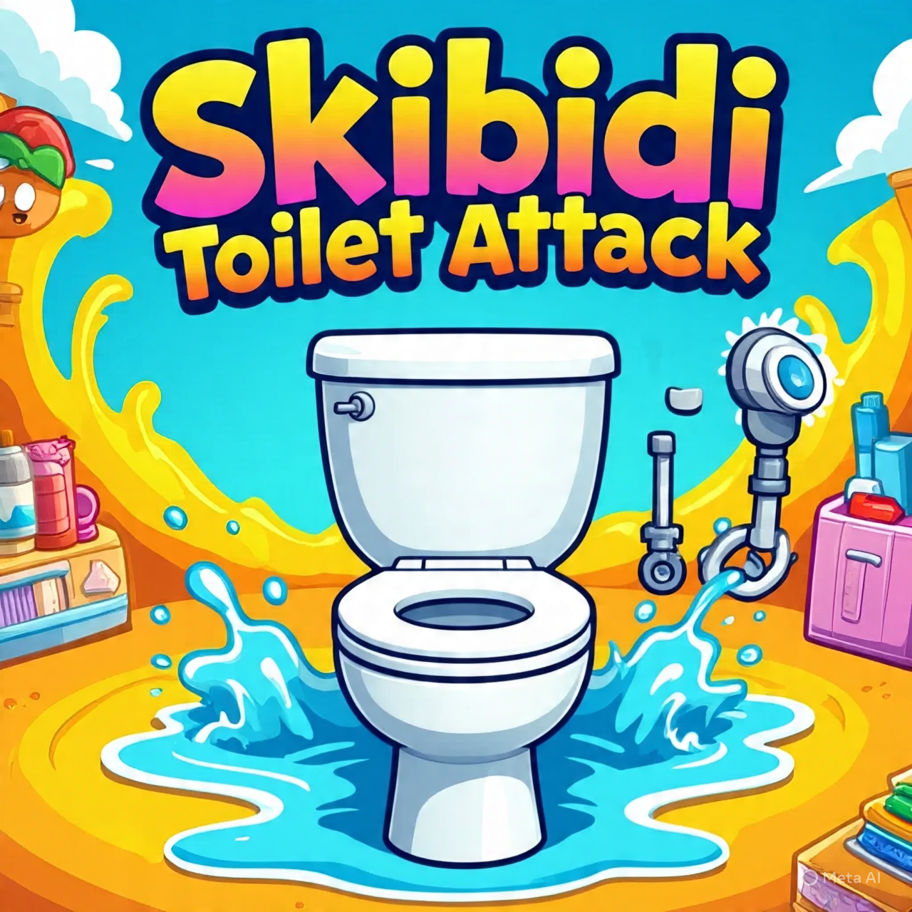 Skibidi Toilet Attack