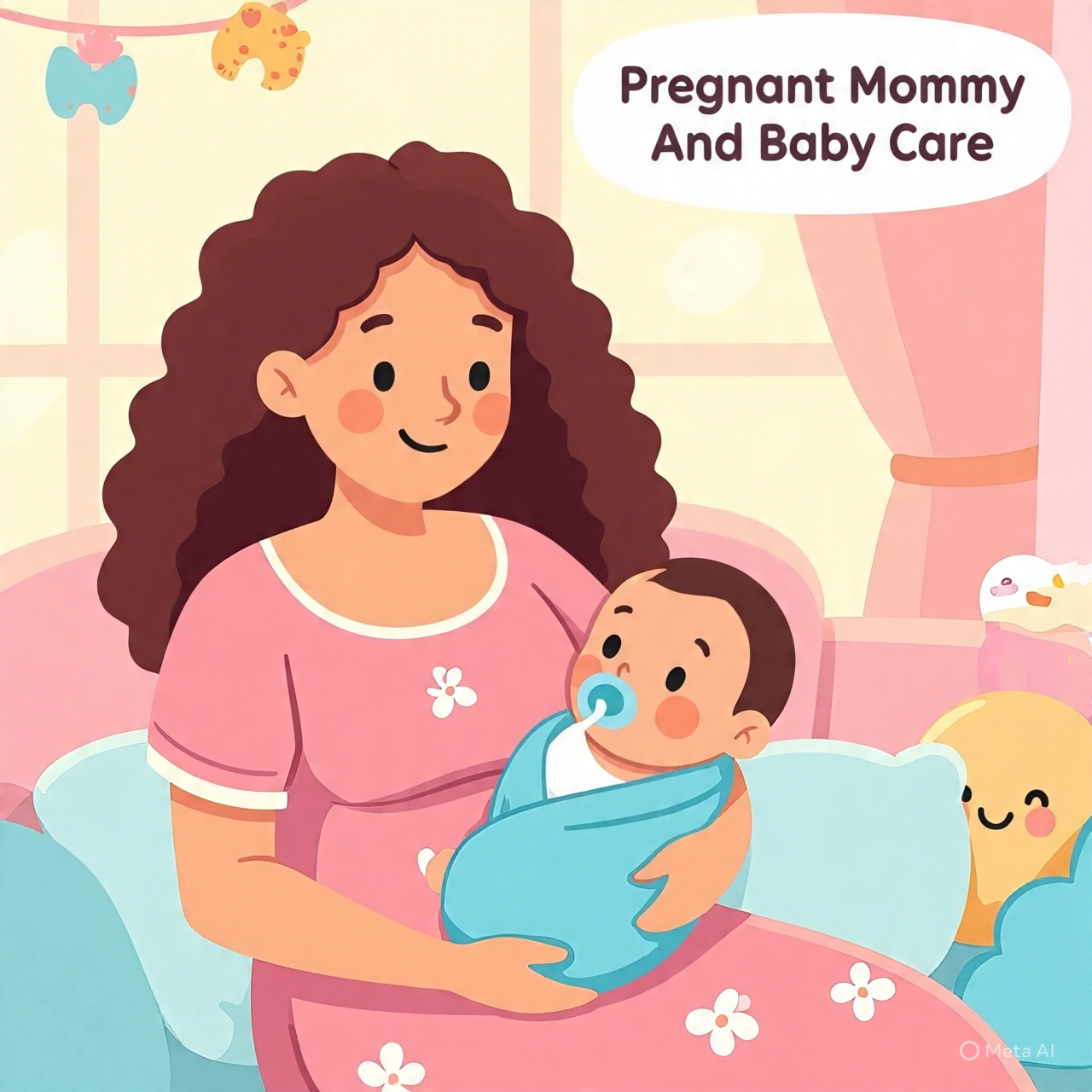 Pregnant Mommy And Baby Care