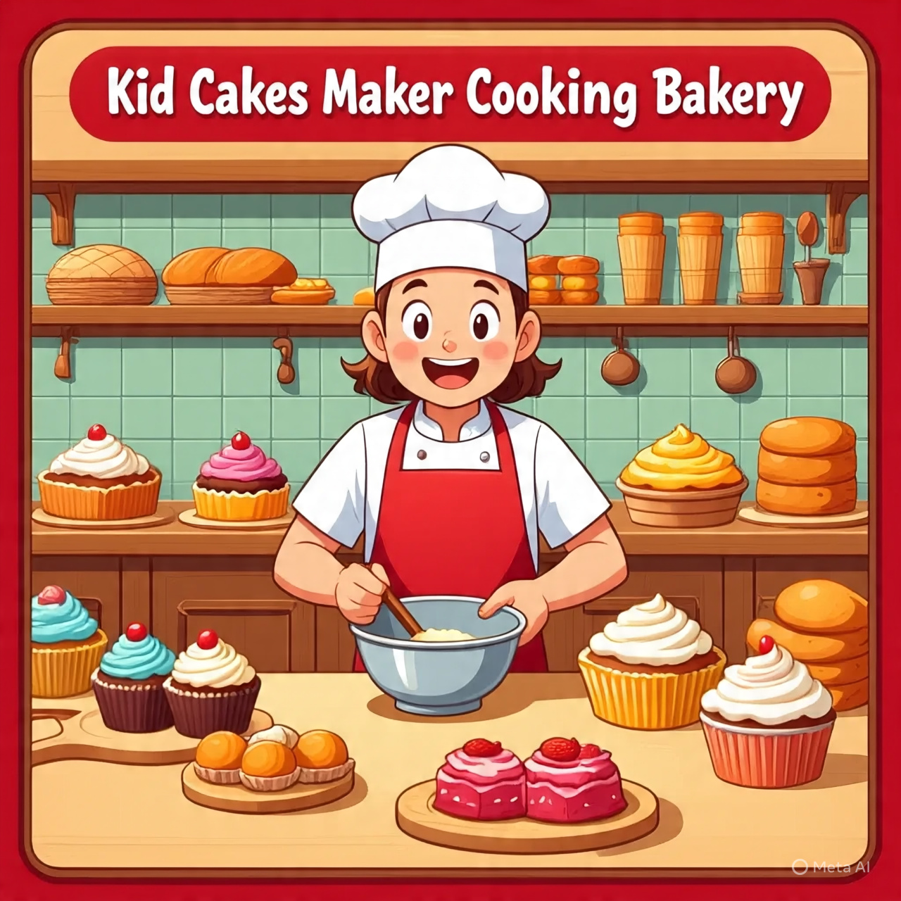 Kid Cakes Maker Cooking Bakery